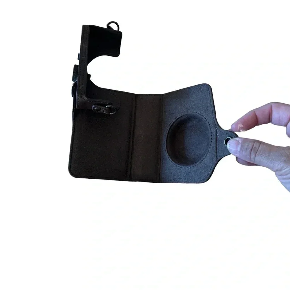 Camera Bags Full Body Camera PU Leather Case Bag with Strap for Canon PowerShot